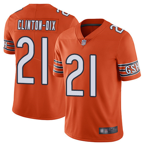 Chicago Bears Limited Orange Men Ha Ha Clinton-Dix Alternate Jersey NFL Football #21 Vapor Untouchable
